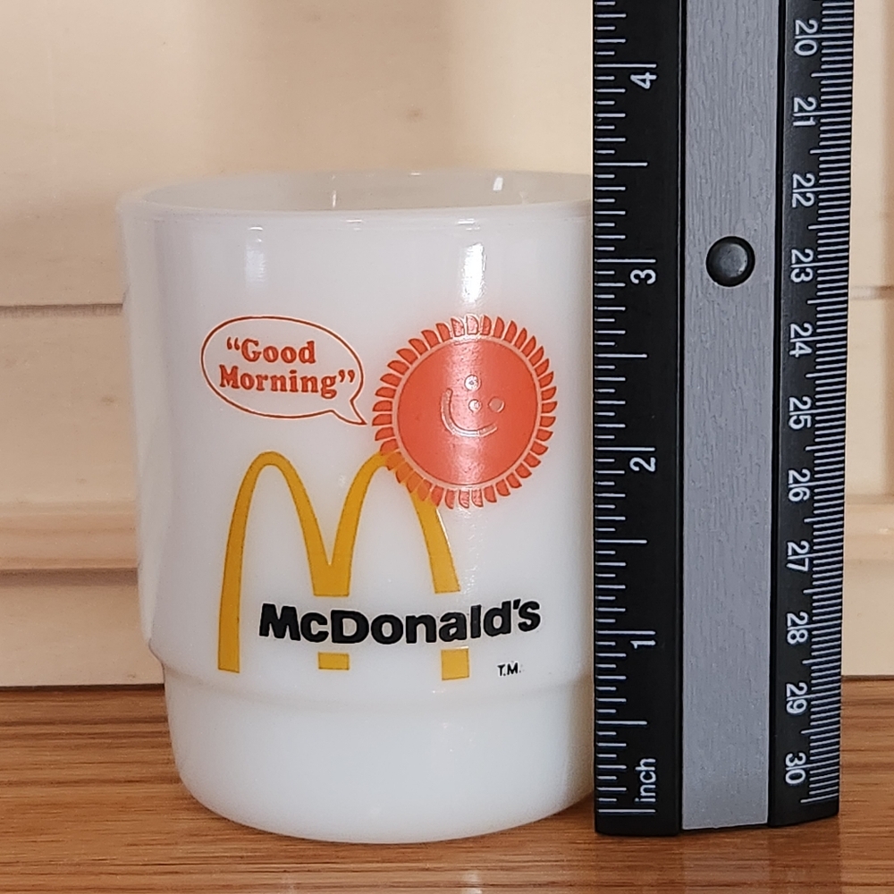 Anchor Hocking McDonald's Good Morning Mug Vintage McDonalds Coffee Mug VTG - Picture 13 of 14